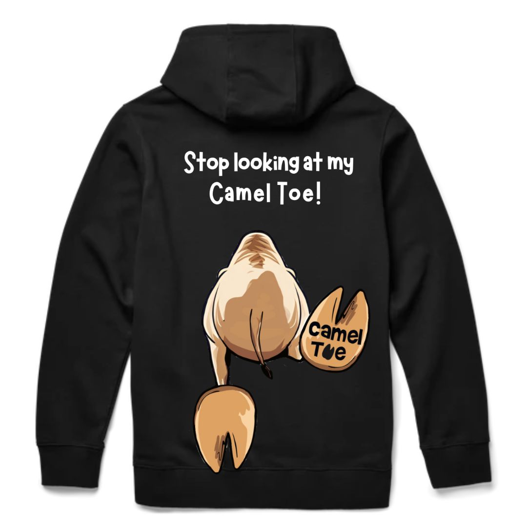 Stop Looking! CamelToe Graphic Hoodie
