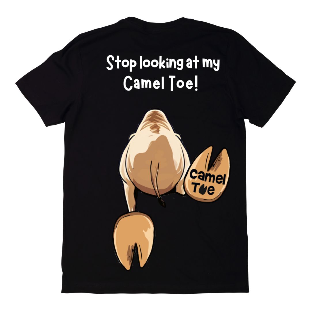 Stop Looking! Camel Toe Graphic Tee